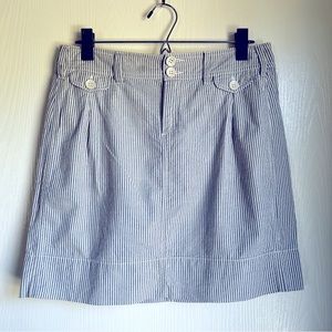 Anthro Paper Boy seersucker skirt